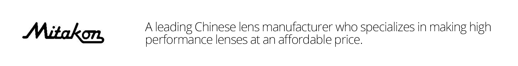 Rent the f/0.95 Mitakon Lens at LensProToGo