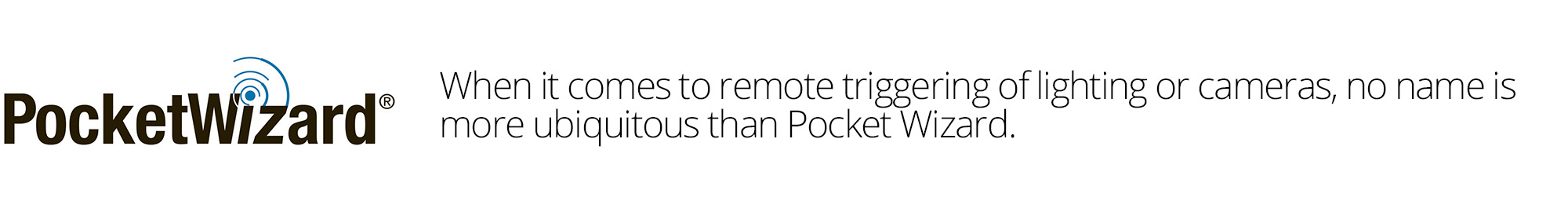 Rent Pocket Wizard triggers and camera cables at LensProToGo