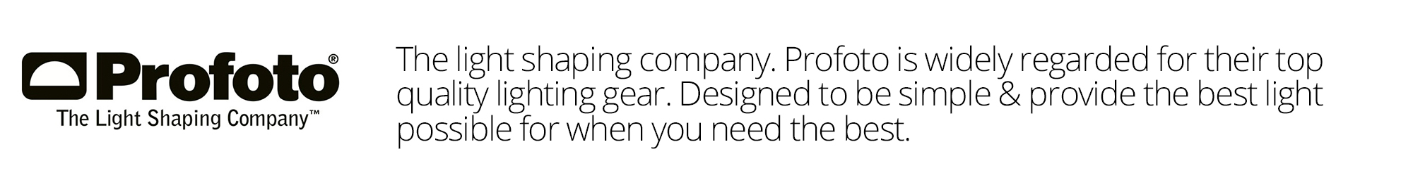 Rent Profoto Lighting and Accessories at LensProToGo