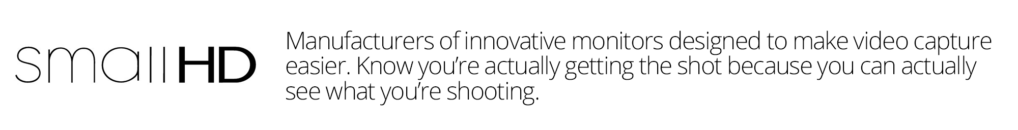 Rent Small HD Monitors and Accessories