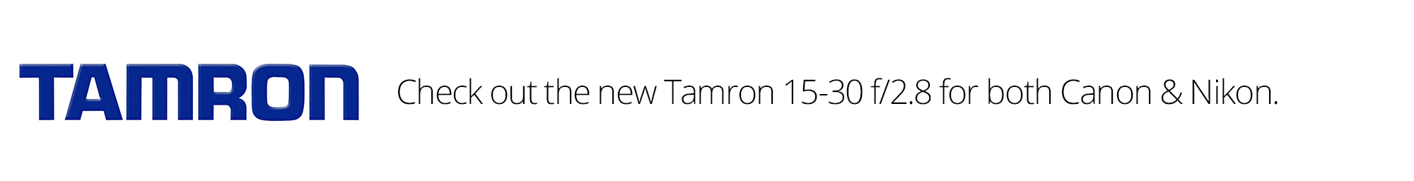 Rent Tamron Lenses at LensProToGo