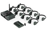 Hollyland Solidcom C1-8S System w/ Gold Mount Hub 9-Headsets