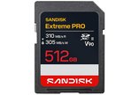 SanDisk SDXC 512GB Extreme PRO 310 MB/s UHS-II V90 U3