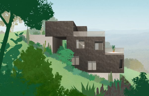 Modular Hill House II — Mount Washington, California