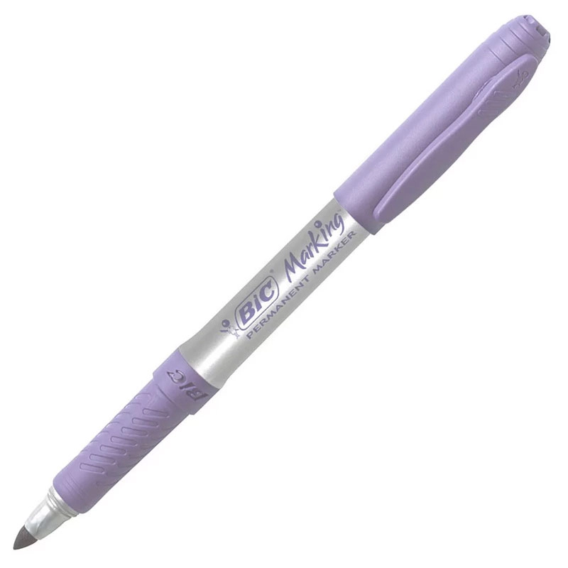 Pincel marcador permanente Marking Lilás Pastel 971146 - Bic