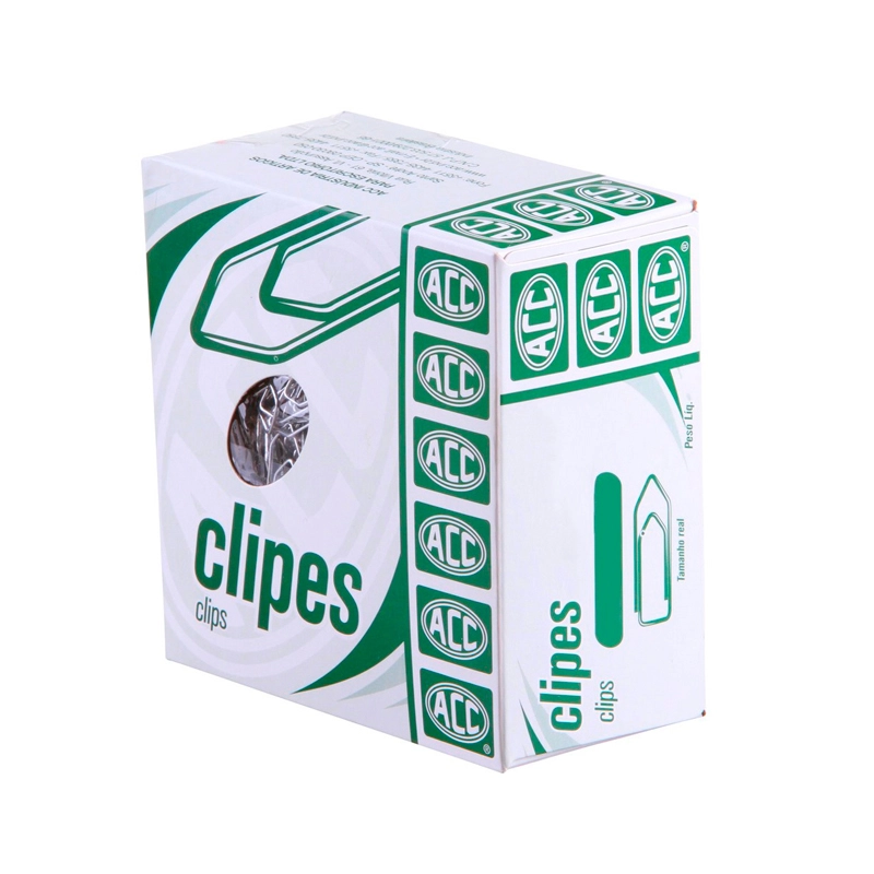 Clips galvanizado NR 6/0 - com 500g - ACC
