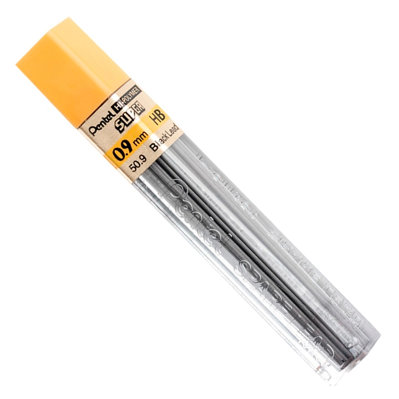 Grafite 0.9mm HB - tubo com 12 unidades - Pentel