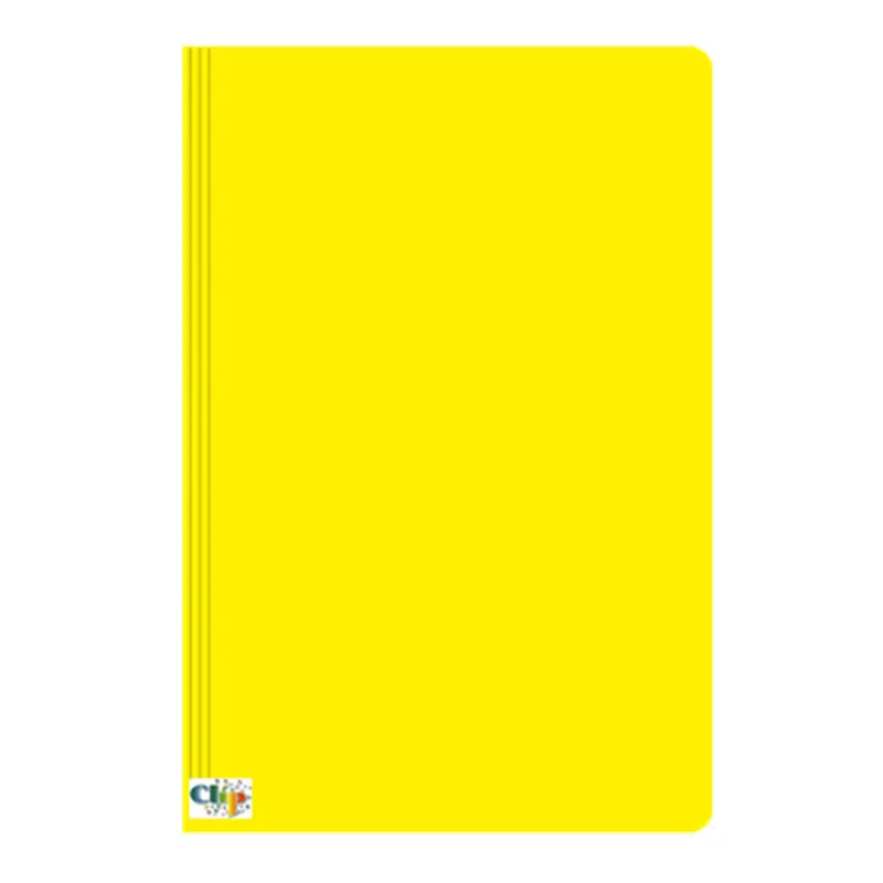 Pasta duplex com grampo ofício - amarela - ClipColor