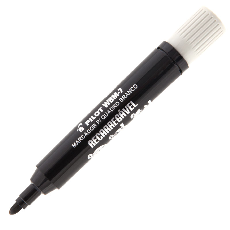 Pincel para quadro branco recarregável WBM-7 Preto - Pilot