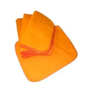 Flanela de algodão laranja 28x58 - Caebitex