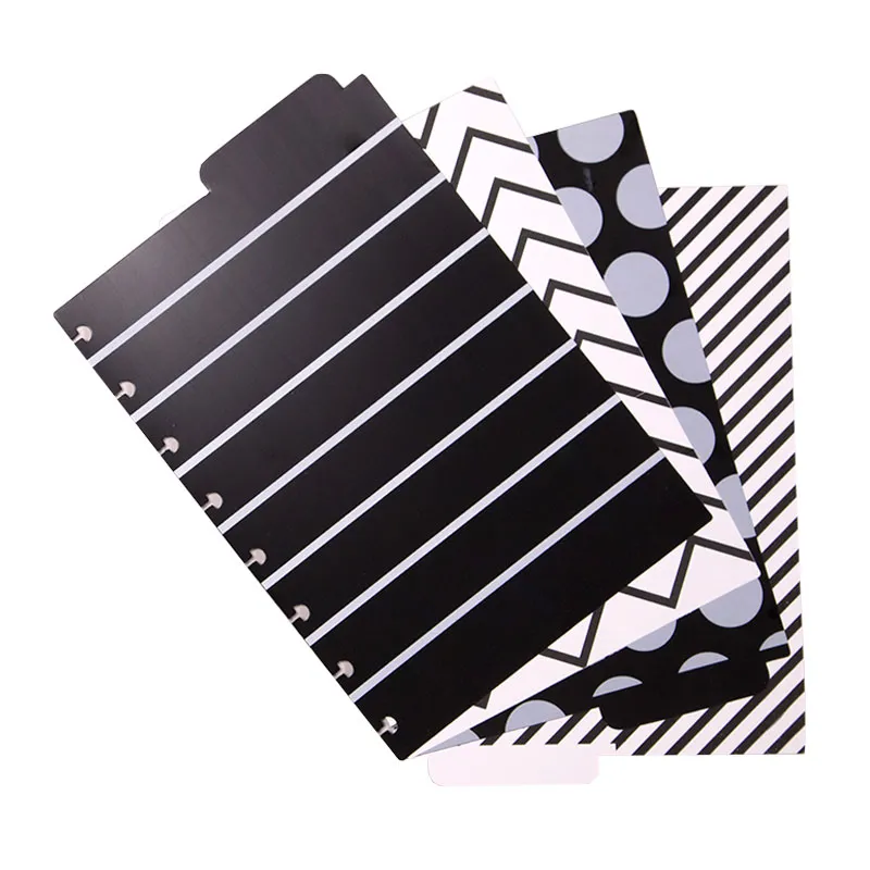 Divisória A5 especial com 4 abas estampadas - CIDA2002 - Caderno Inteligente