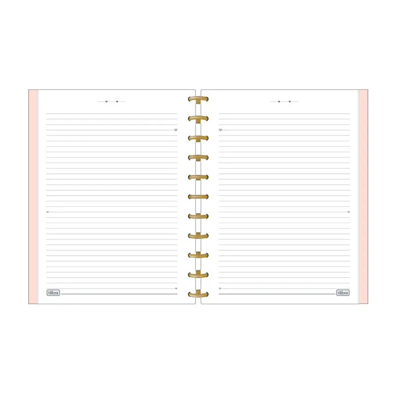 Caderno universitário Tilidisco 10x1 160 folhas West Village - Tilibra