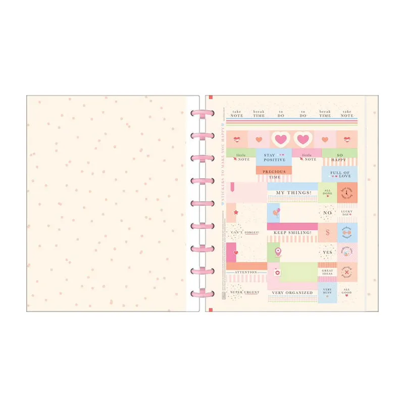 Caderno colegial Tilidisco 10x1 160 folhas Soho - Tilibra