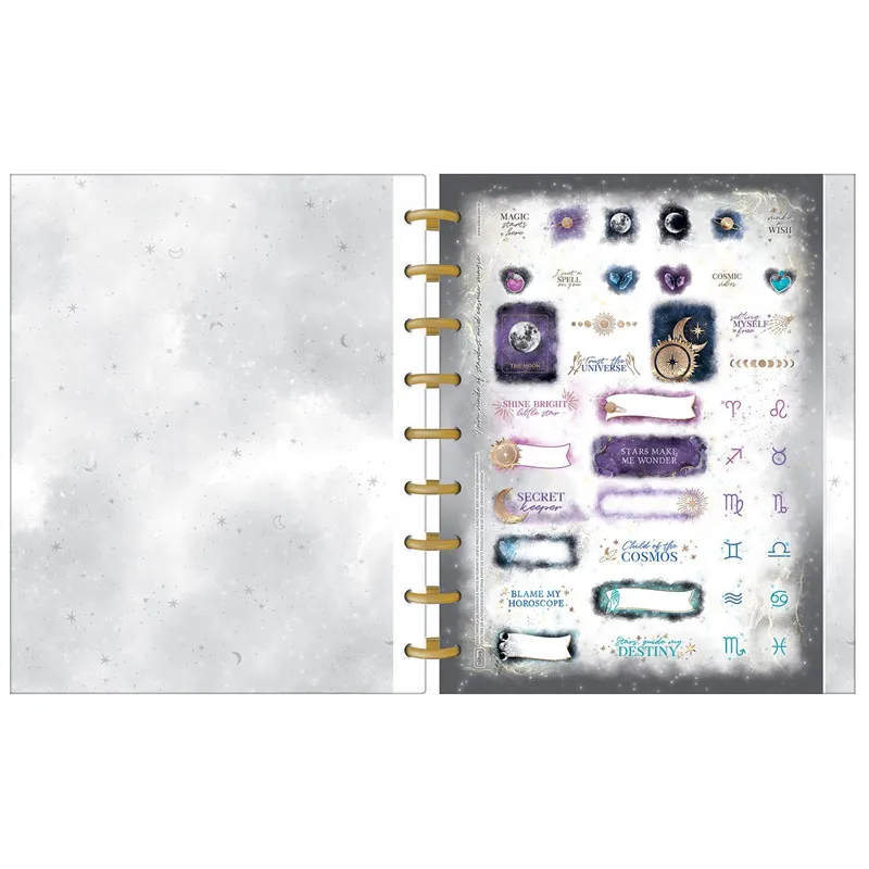 Caderno colegial Tilidisco 10x1 160 folhas Magic - Tilibra