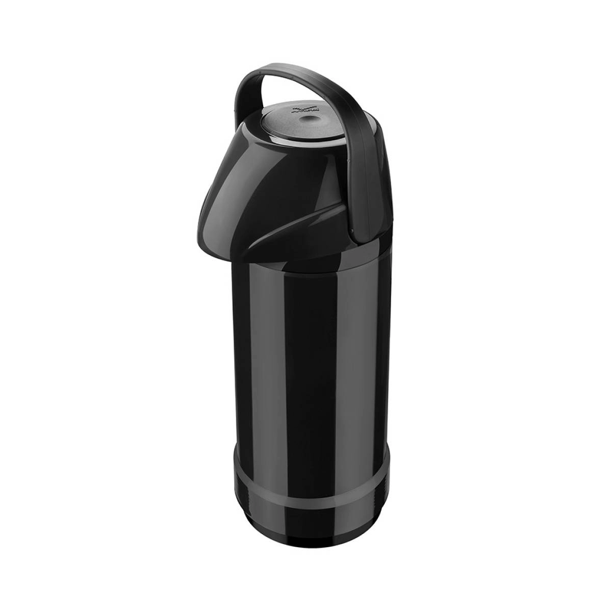 Garrafa térmica de pressão GLP polipropileno 1L Preta - Invicta