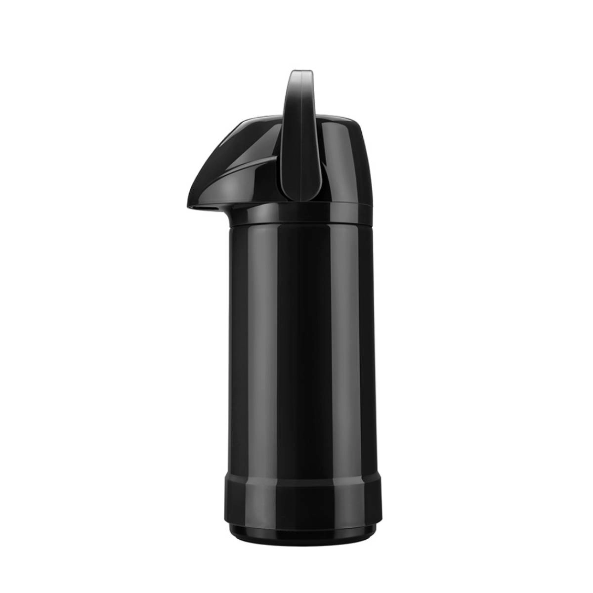 Garrafa térmica de pressão GLP polipropileno 1L Preta - Invicta