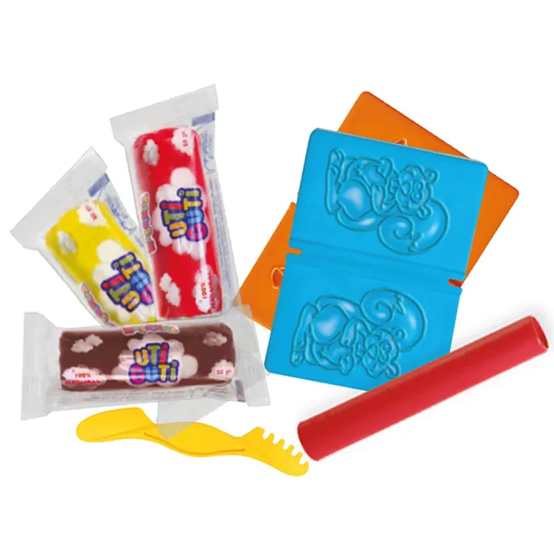 Massinha kit massa de modelar Animais da Floresta Utiguti 600108 - Licyn