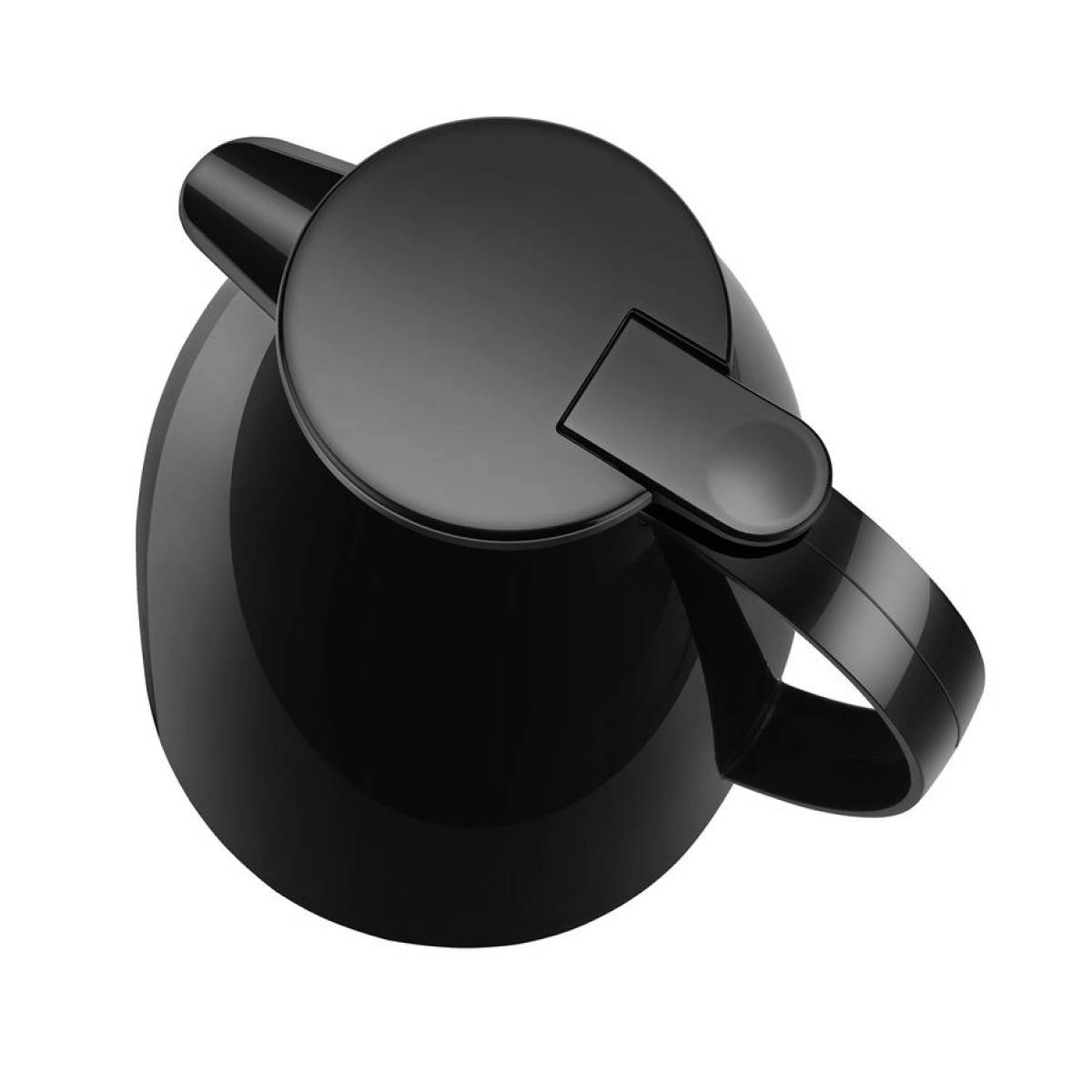 Bule térmico Viena com gatilho 1L Preto - Invicta