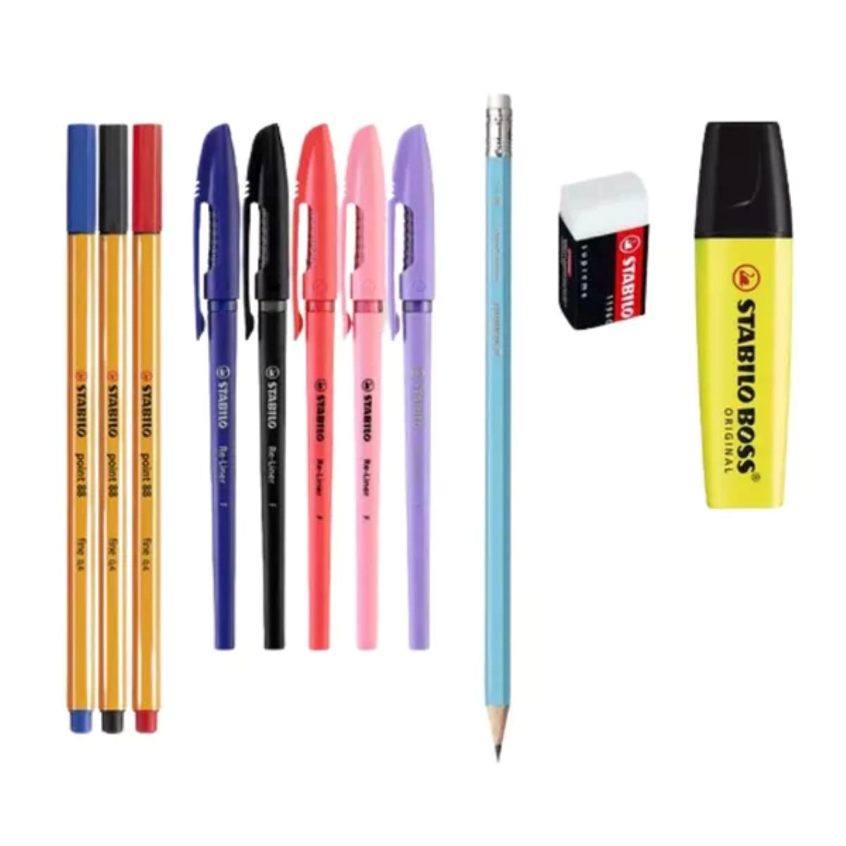 Kit escrever desenhar e pintar com 11 unidades 553406 - Stabilo