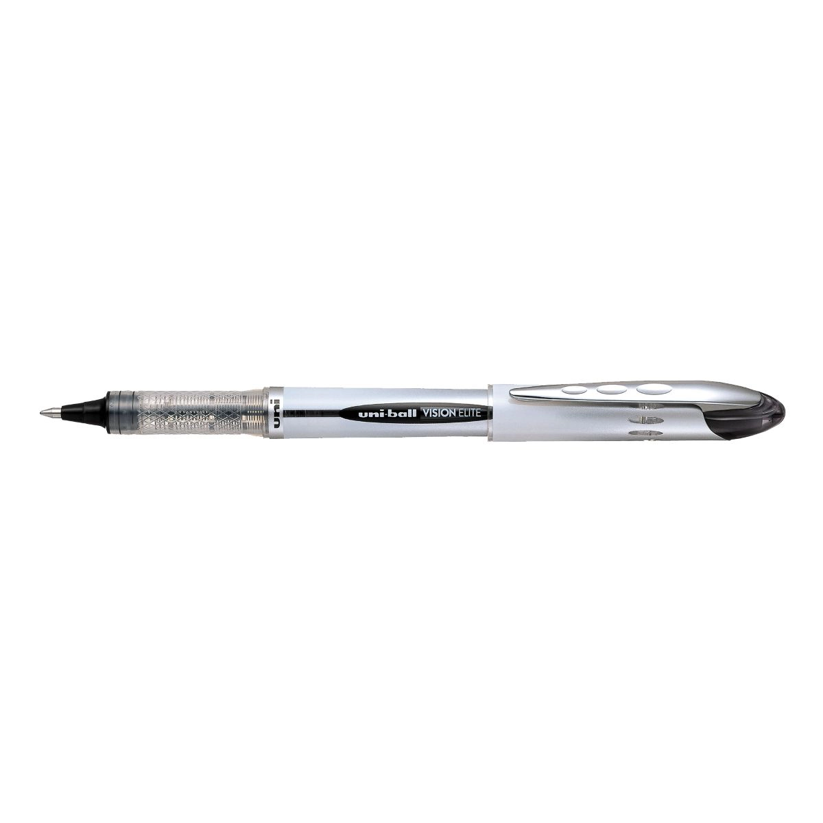 Caneta rollerball 0.8 Vision Elite UB-200 - Preta  - Uni-Ball