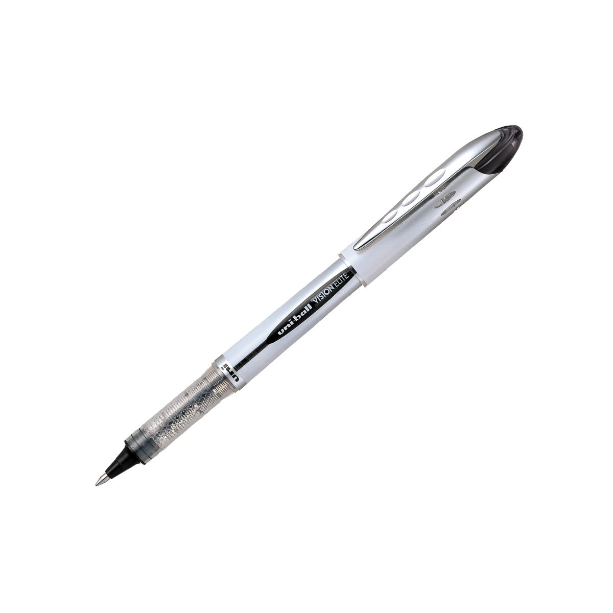 Caneta rollerball 0.8 Vision Elite UB-200 - Preta  - Uni-Ball