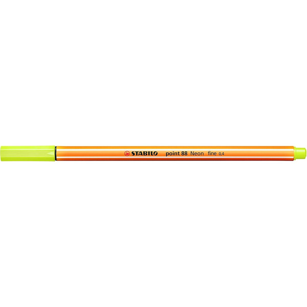Caneta hidrográfica Fine Point 88/024 Amarelo Neon - Stabilo