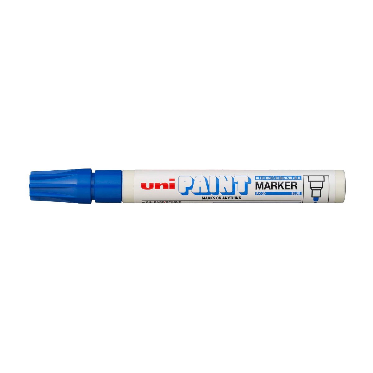 Pincel marcador permanente Paint Marker Azul PX-20 - Uni-Paint