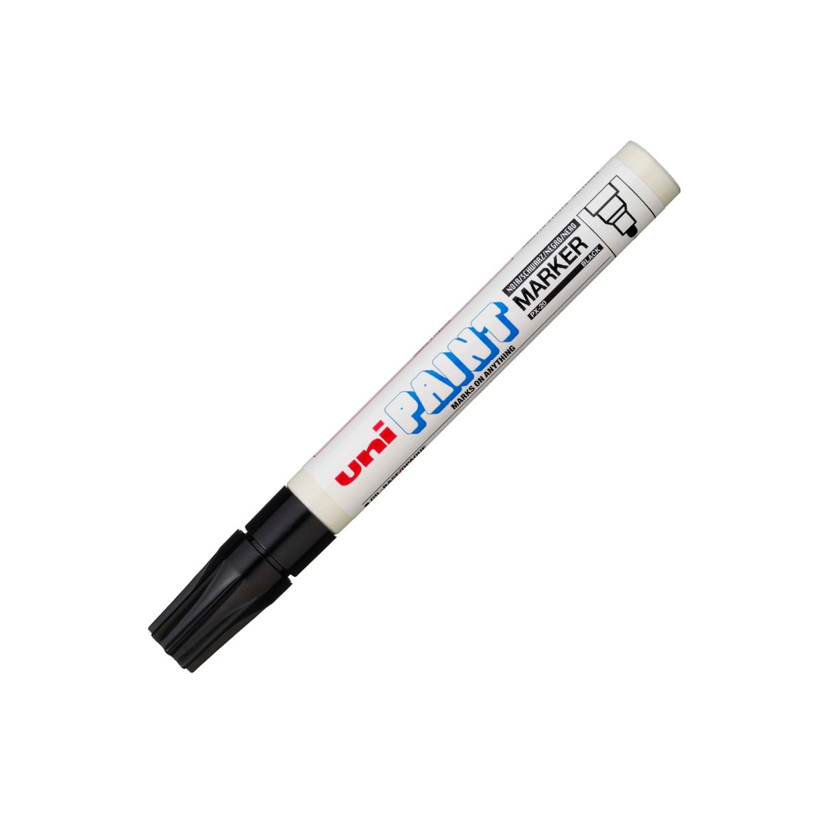 Pincel marcador permanente Paint Marker Preto PX-20 - Uni-Paint