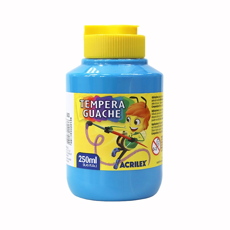 Tinta guache Azul Celeste 250ml - 503 - Acrilex