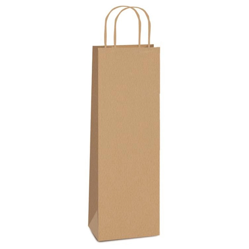 Sacola kraft 14,5x8,0x37,5 pct com 10 unidades SAC07.26 - Scrity