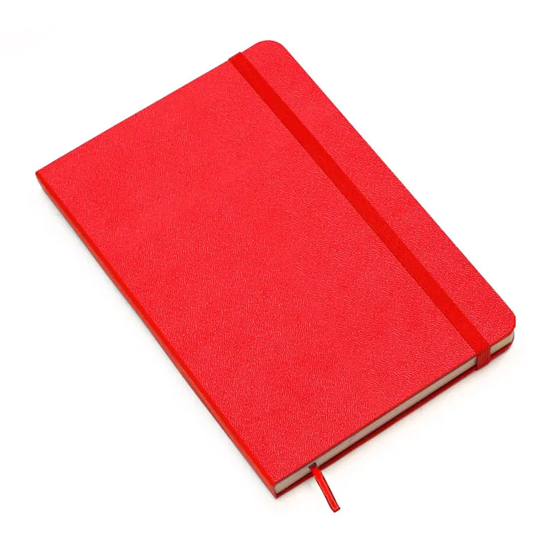 Caderneta capa dura 1/8 Fitto Clássica Vermelho pautado 160 folhas - Cicero