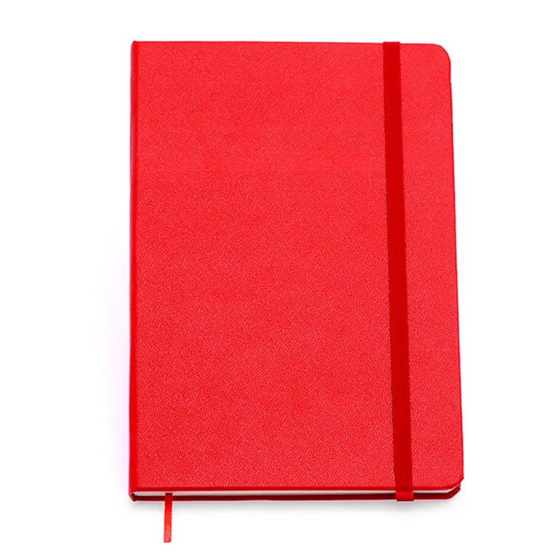Caderneta capa dura 1/4 Fitto Clássica Vermelho sem pauta 160 folhas - Cicero