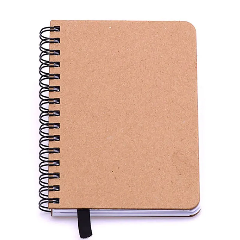 Caderneta capa dura 1/4 Fitto Kraft sem pauta 96 folhas - Cicero