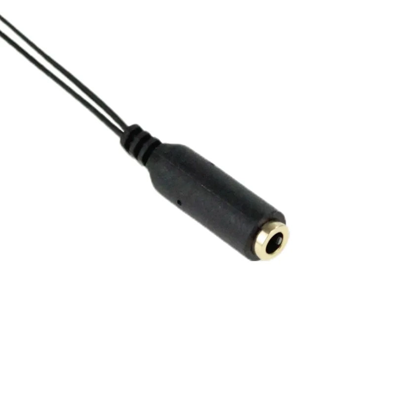 Cabo adaptador J2 estéreo 4C para P2 estéreo fone e microfone - TBlackrox
