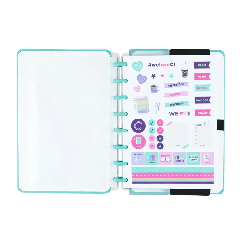 Caderno inteligente A5 Aquamarine - CIA52132