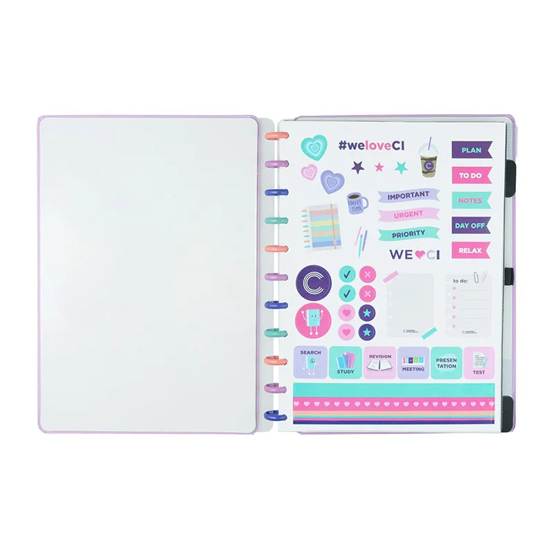 Caderno inteligente grande Bubble - CIGD4138