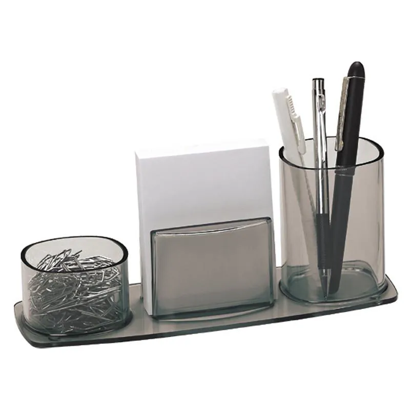 Porta lembrete/lápis/clips Fumê - 740.1 - Acrimet