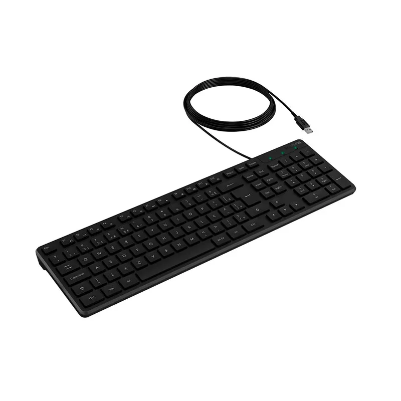 Teclado com fio USB preto TCI 10 - Intelbras