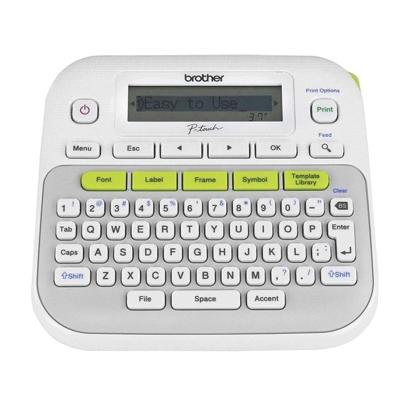 Rotulador eletrônico PTD210BP com 3 fitas - Brother