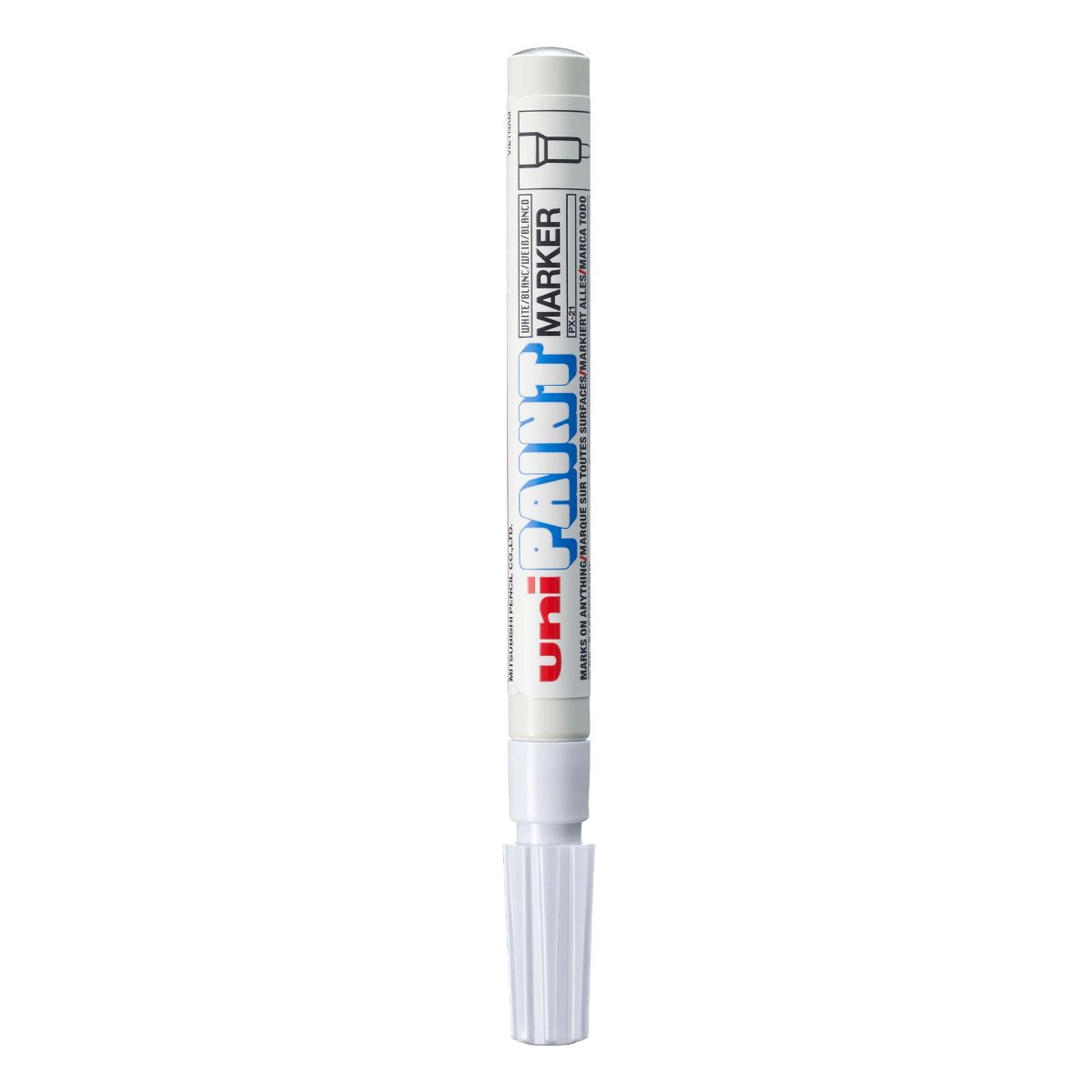 Pincel marcador permanente Paint Marker Branco PX-21 - Uni-Paint