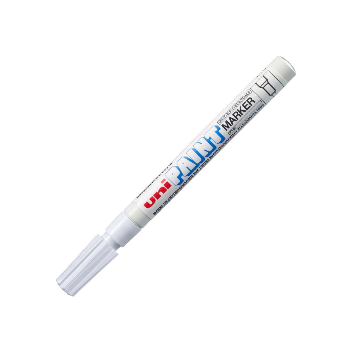 Pincel marcador permanente Paint Marker Branco PX-21 - Uni-Paint