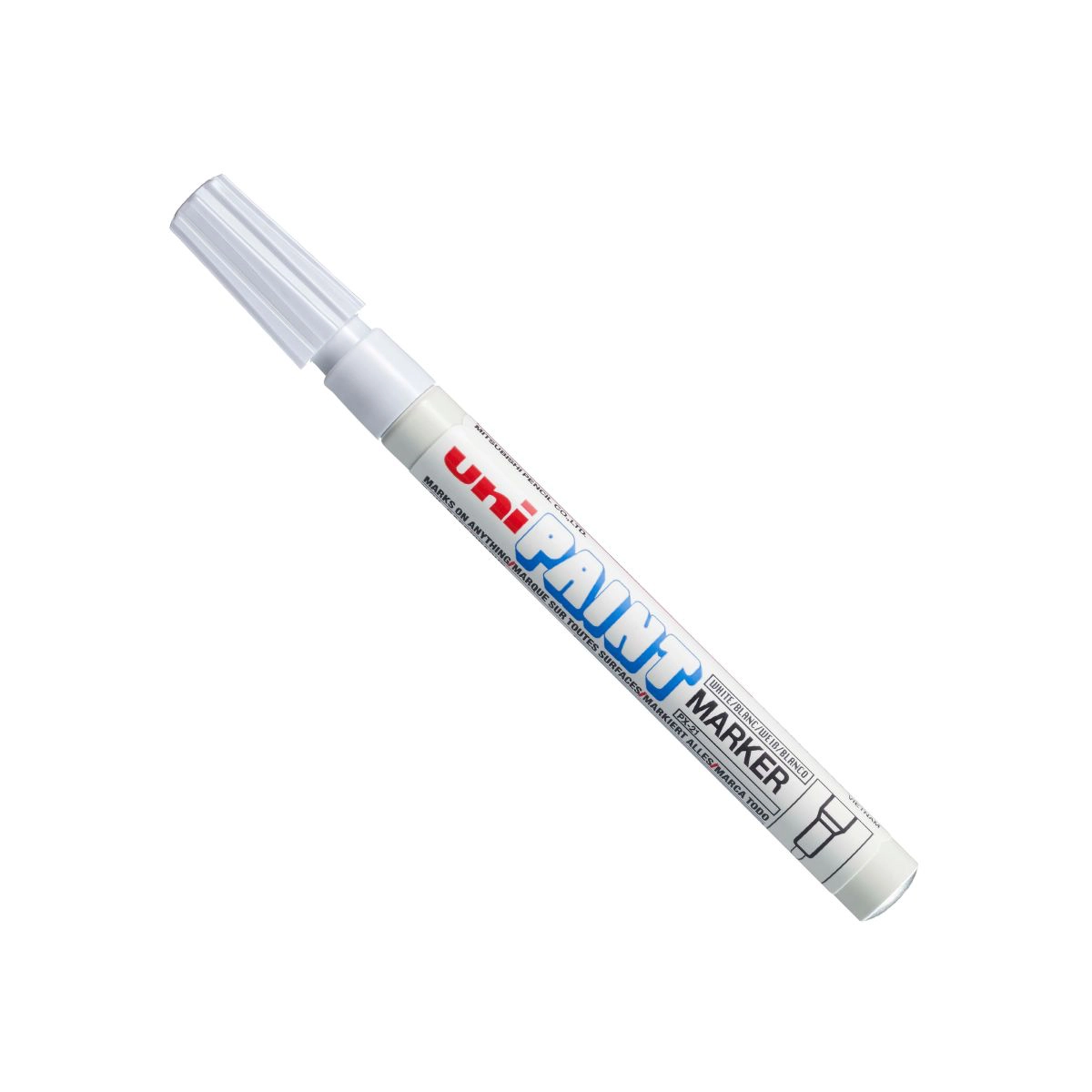 Pincel marcador permanente Paint Marker Branco PX-21 - Uni-Paint