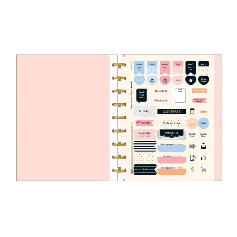 Caderno colegial Tilidisco 10x1 160 folhas West Village - Tilibra