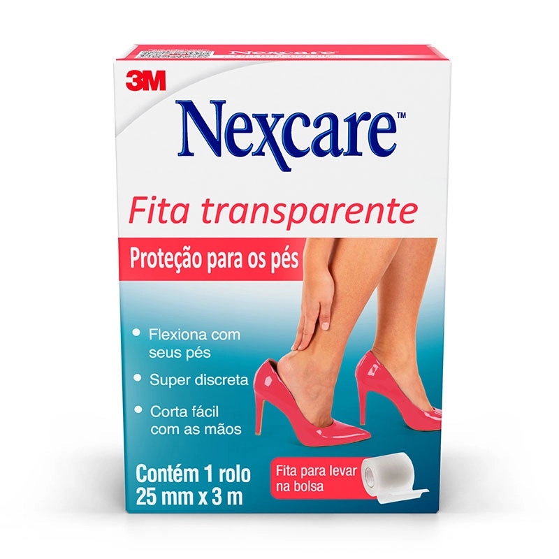 Fita protetora para os pés Nexcare 25mm x 3m - 3M