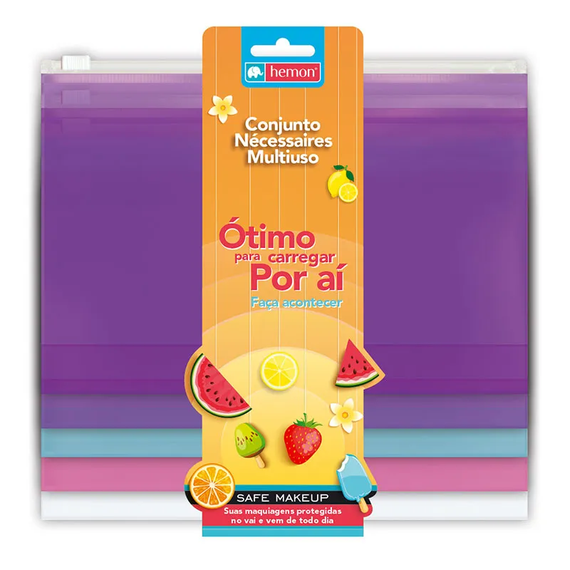 Pasta Zip Bag versátil sortidas 0319-3 22x15cm 5 unidades - Chies