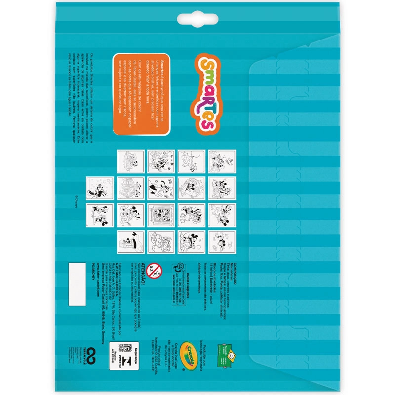 Kit de colorir Mickey 755903 Smartes - Faber-Castell