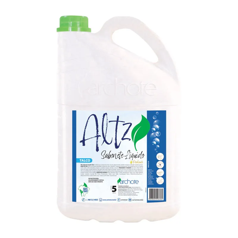 Sabonete líquido perolizado Altz Talco 5 litros - Archote
