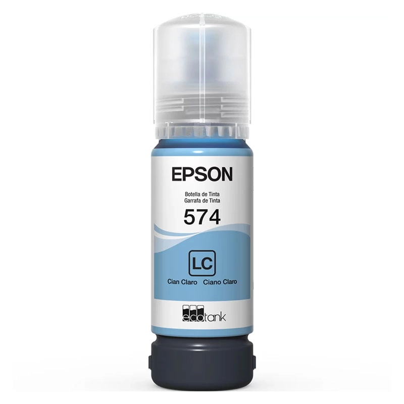 Refil Epson Ecotank (574) T574520 Ciano Claro