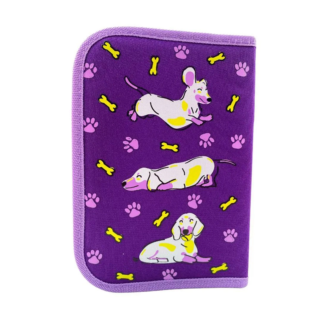 Estojo escolar Pets Cachorro 18.2222 completo - Faber-Castell