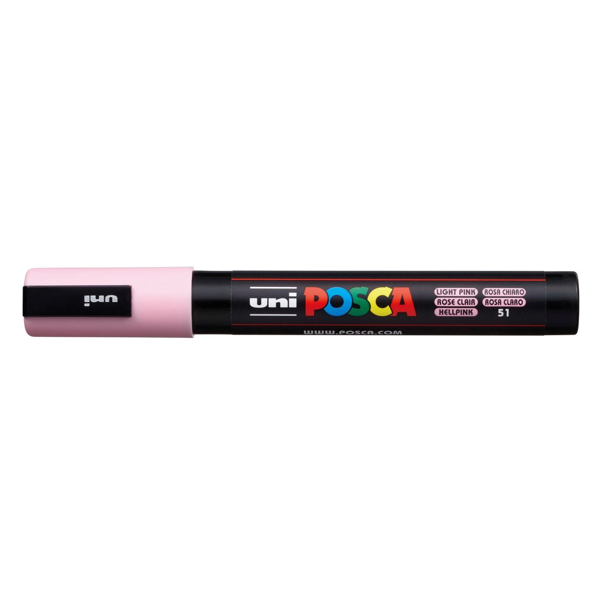 Caneta Posca PC-5M - Rosa Claro - Uni-Ball